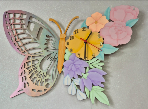 REF: 300201207 LASER RELOJ MARIPOSA 60 ANCHO*40 ALTO