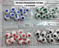REF: PR0001099 PRENDEDOR BALON FUTBOL *10 UND VC