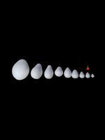REF: 000010114 BOLA PERA DE ICOPOR # 1 (4.5 X 5 CM)