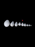REF: 000010117 BOLA PERA DE ICOPOR # 4 (10 X 6.5 CM)