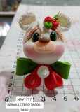 REF: NAV001717 NAV.SERVILLETERO NAVIDEÑO SURTIDO 1 PUESTO 8.5 ALTO *6.5 ANCHO *ER*
