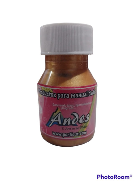 REF: 000006403 PROD. ANDES METALIZADO AZTECA 30 C.C. X 12 UNDS