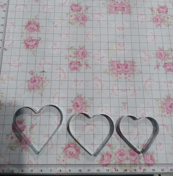 REF: 000244410 CORTAD. CORAZON PQÑO X 3 CROMADO