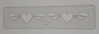 REF: 022001082 STENCIL 6.5 X 22 CMS # 282 CORAZONES LAGRIMAS