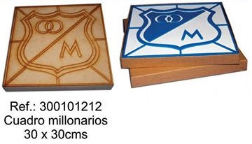 REF: 300101212 Cuadro Millonarios
