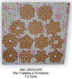 REF: 300101370 LASER FLOR 7 CMS 13 MOTIVOS