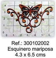 REF: 300102002 Esquinero mariposa