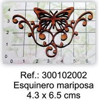 REF: 300102002 Esquinero mariposa