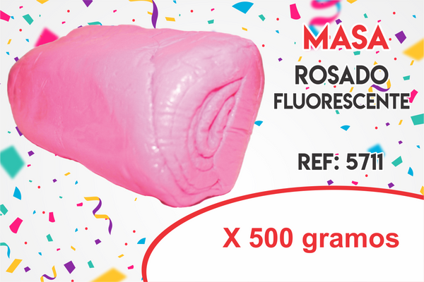 REF: 000005711 MASA PORCELANICROM ROSADO FLUORECENTE