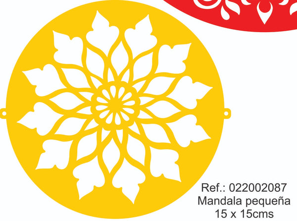 REF: 022002087 STENCIL MANDALA PEQUEÑA #87