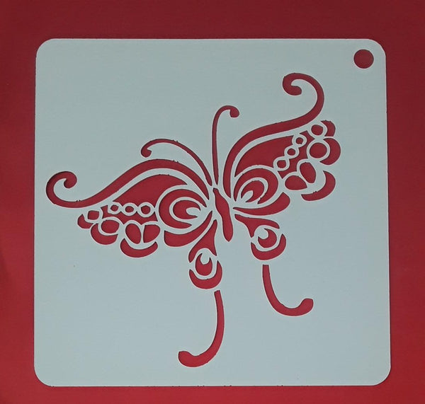 REF: 022002047 STENCIL 15 X 15 CMS # 47 MARIPOSA