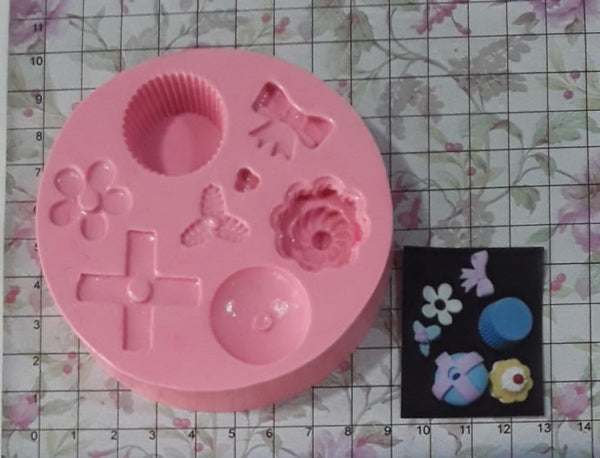 REF: 70000H065 MOLDE SILICONADO CUP CAKE