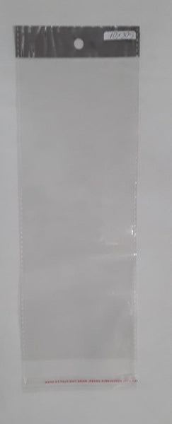 REF: 000012128 BOLSA CIERRE ADHESIVO X 100 UND  10 X 30 CM