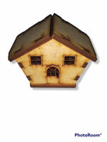 REF: 300101706 LASER CASA PEQUEÑA 2 VENTANAS 6.5*4*4 CMS