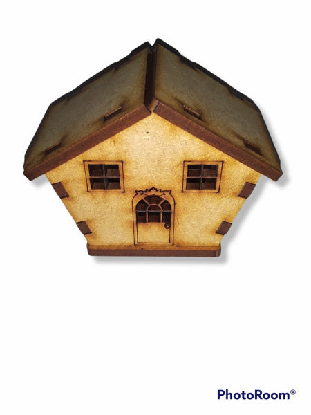 REF: 300101706 LASER CASA PEQUEÑA 2 VENTANAS 6.5*4*4 CMS