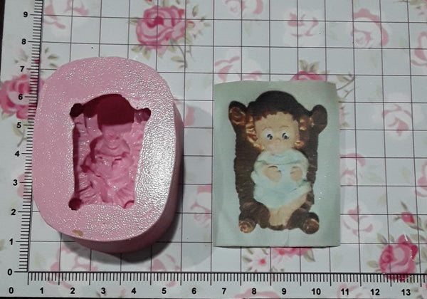 REF: 70000H105 MOLDE SILICONA NIÑO DIOS CUNA (NACIMIENTO # 2)