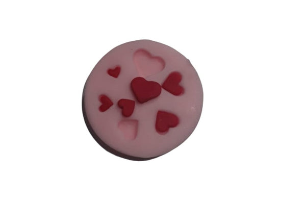 REF: 70000F203 MOLDE SILICONA CON FIGURA CORAZONES