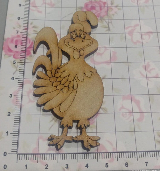 REF: 801000236 LASER APLIQUE GALLO #6 8.5 *4