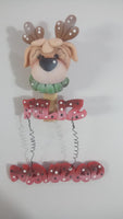 REF: NAV001875 NAV. PORTA TARJETAS DE IMAN FELIZ NAVIDAD