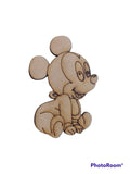 REF: 300101276 LASER MICKEY BEBE BABERO 9*5 CMS