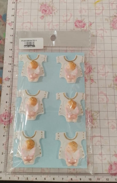 REF: A00126017 APLIQUE BEBE BAUTIZO *6 SM