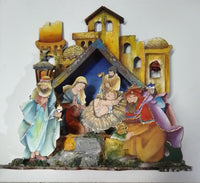 REF: 300113112 LASER PESEBRE FAROL REYES MAGOS 31*23*16 CMS (PROYECTO)