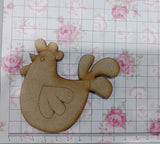 REF: 300201126 SER APLIQUE GALLINA COLA PUNTA 7*5