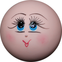 REF: CA0001015 CARA REDONDA MAQUILLADA #7 X UNIDAD