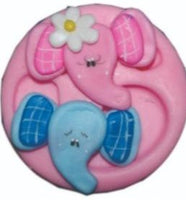 REF: 70000F140 MOLDE SILICONA FIGURA CARA ELEFANTE
